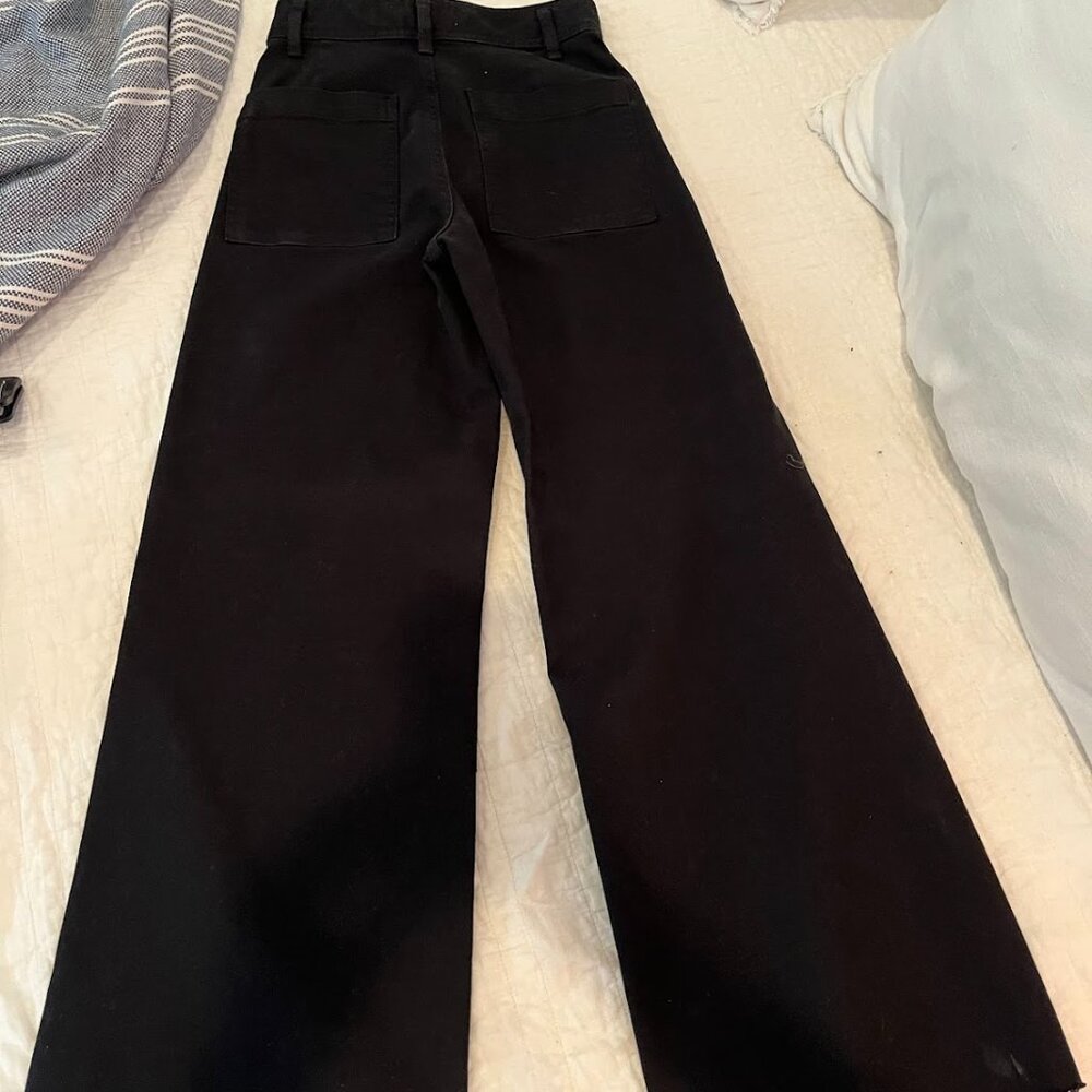 Zara High Wasted Black Pants Size XS - Picture 2 of 3